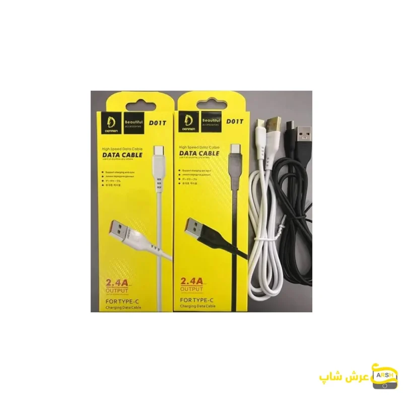 کابل تبدیل USB به USB-C دنمن مدل D01T طول 1 متر - عرش شاپ
