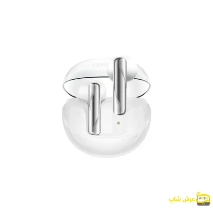 هدفون بلوتوثی کیو سی وای مدل AilyBuds- عرش- سفید شاپ