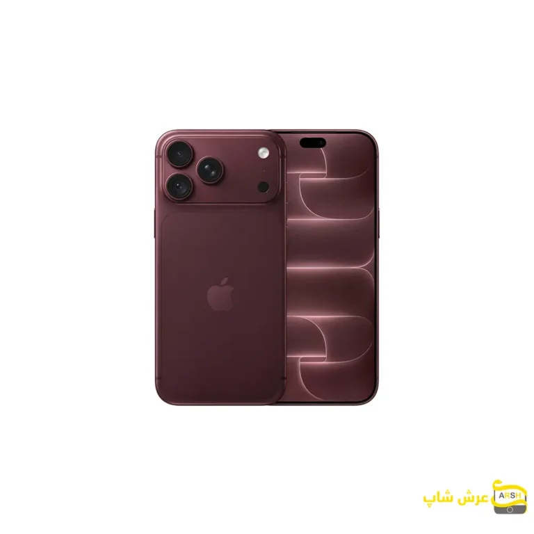 آیفون 18 پرو مکس ظرفیت 512 گیگابایت نات اکتیو- شرابی- خدمات موبایل عرش