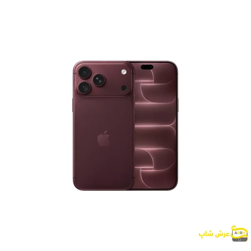 آیفون 18 پرو مکس ظرفیت 512 گیگابایت نات اکتیو- شرابی- خدمات موبایل عرش