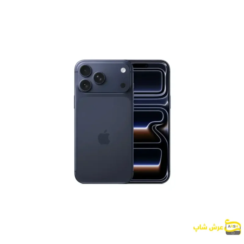 گوشی موبایل اپل iPhone 17 Pro Max 256GB دو سیم کارت- سرمه ای- عرش شاپ